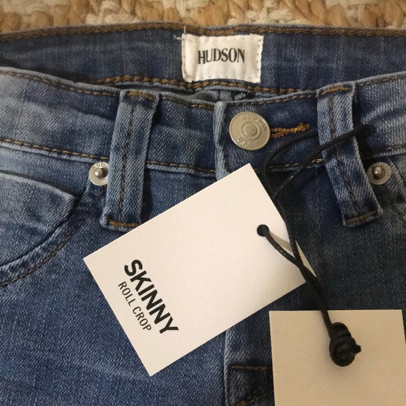 🎊🎉NWT HUDSON SKINNY ROLL CROP - Picture 6 of 7